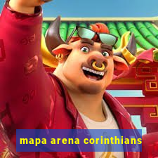 mapa arena corinthians